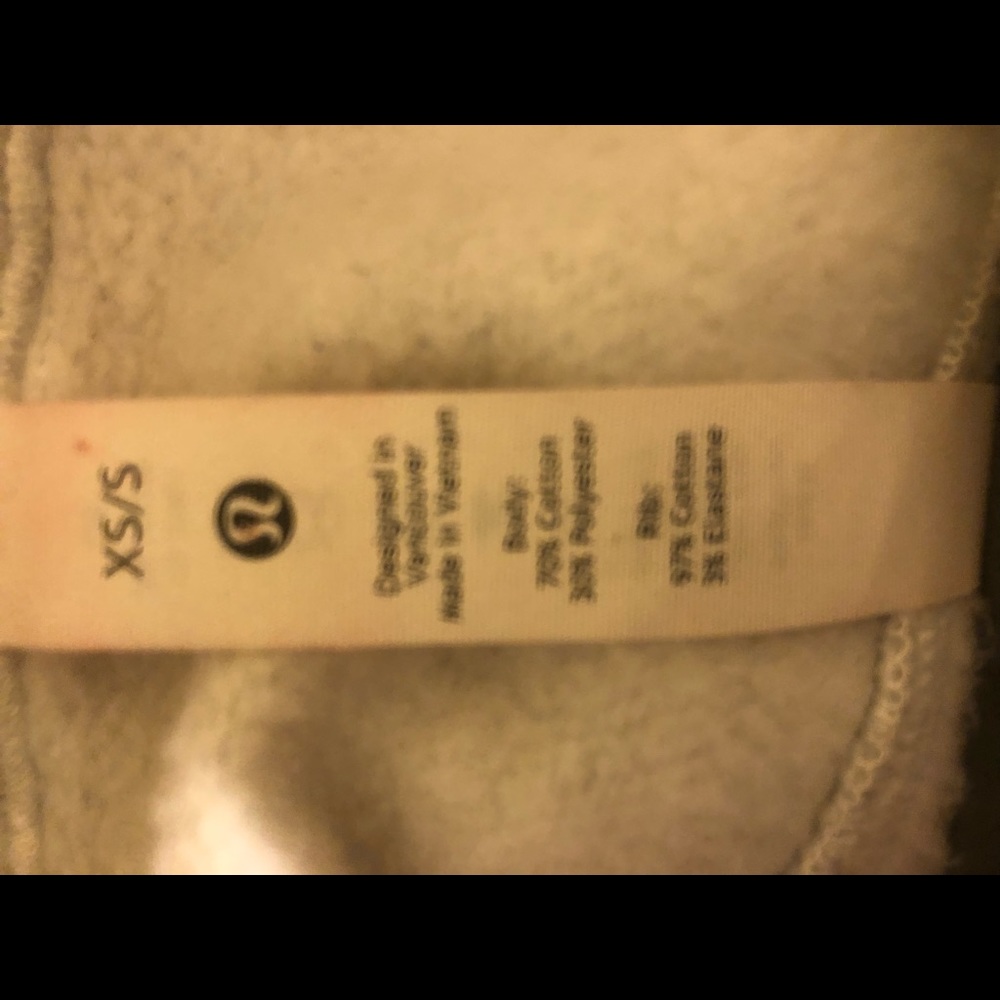 Lululemon Scuba half zip